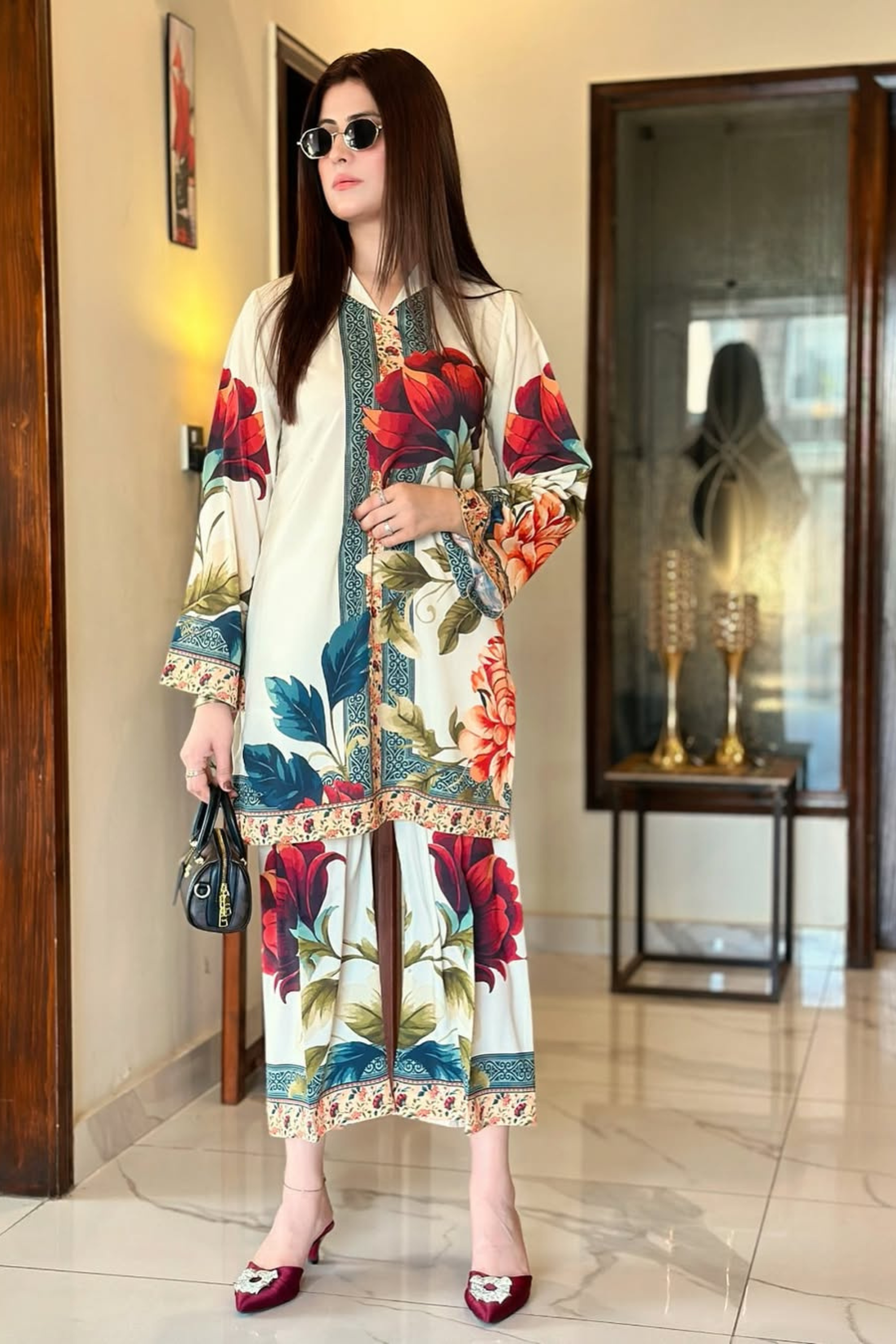 Luna Printed 2-Piece