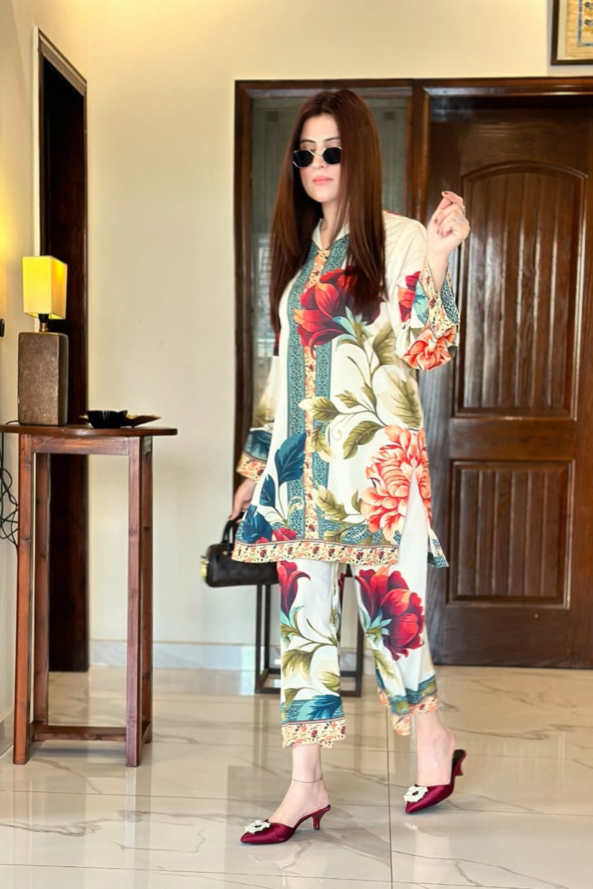 Luna Printed 2-Piece
