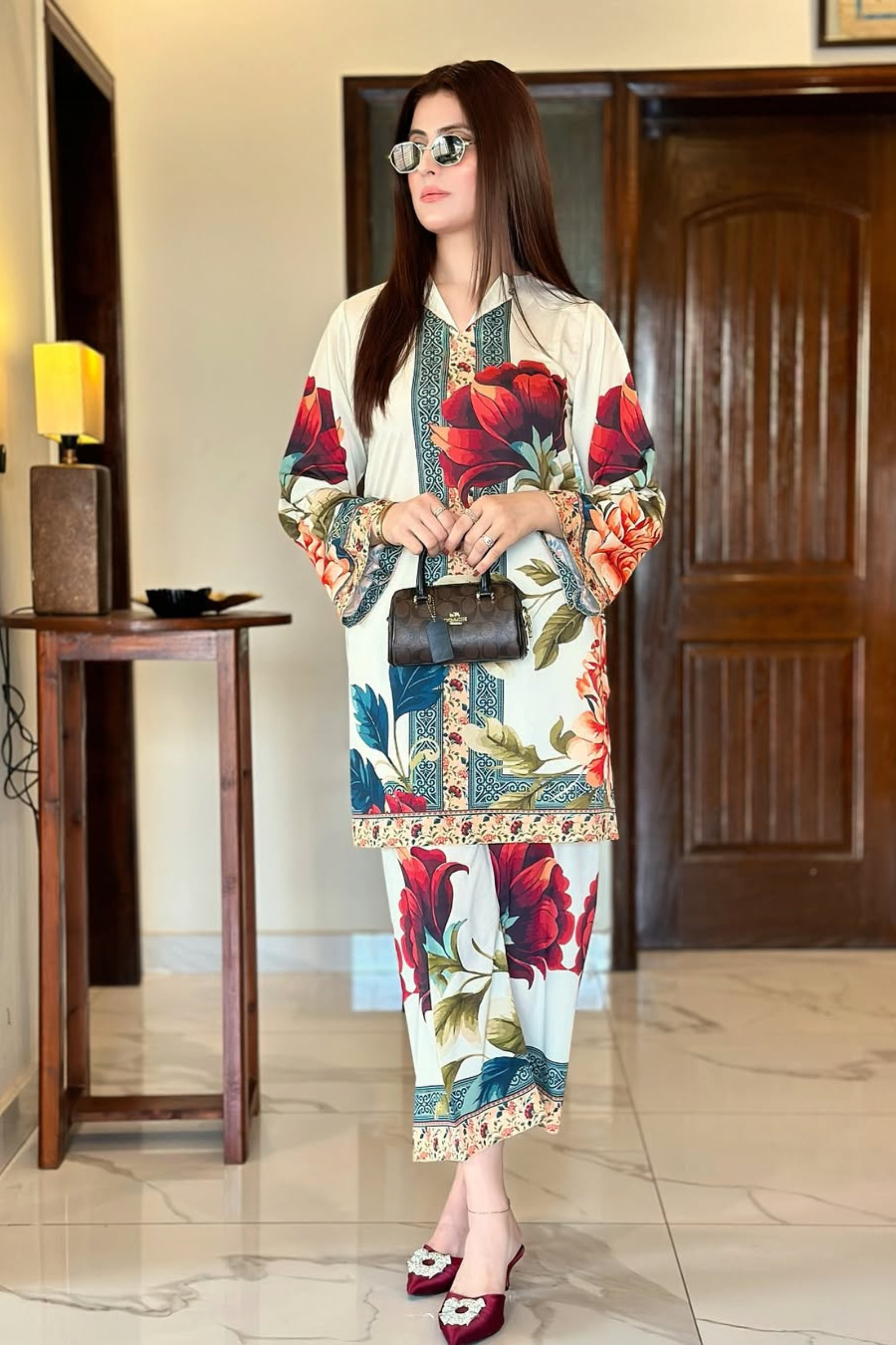 Luna Printed 2-Piece