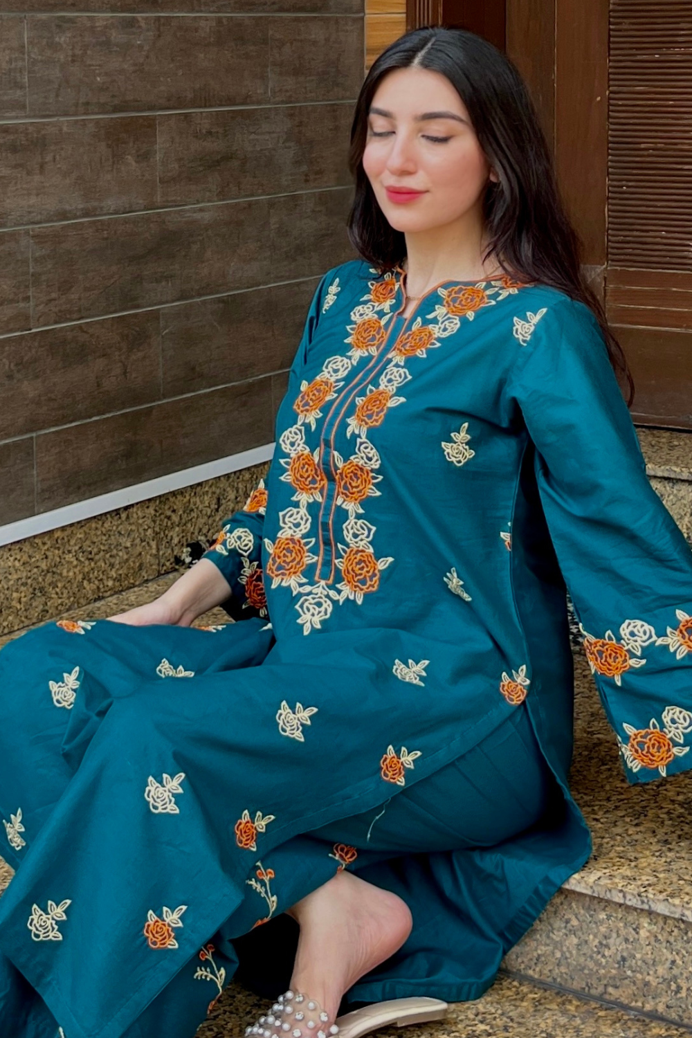 Shanzil Embroidered 2-Piece