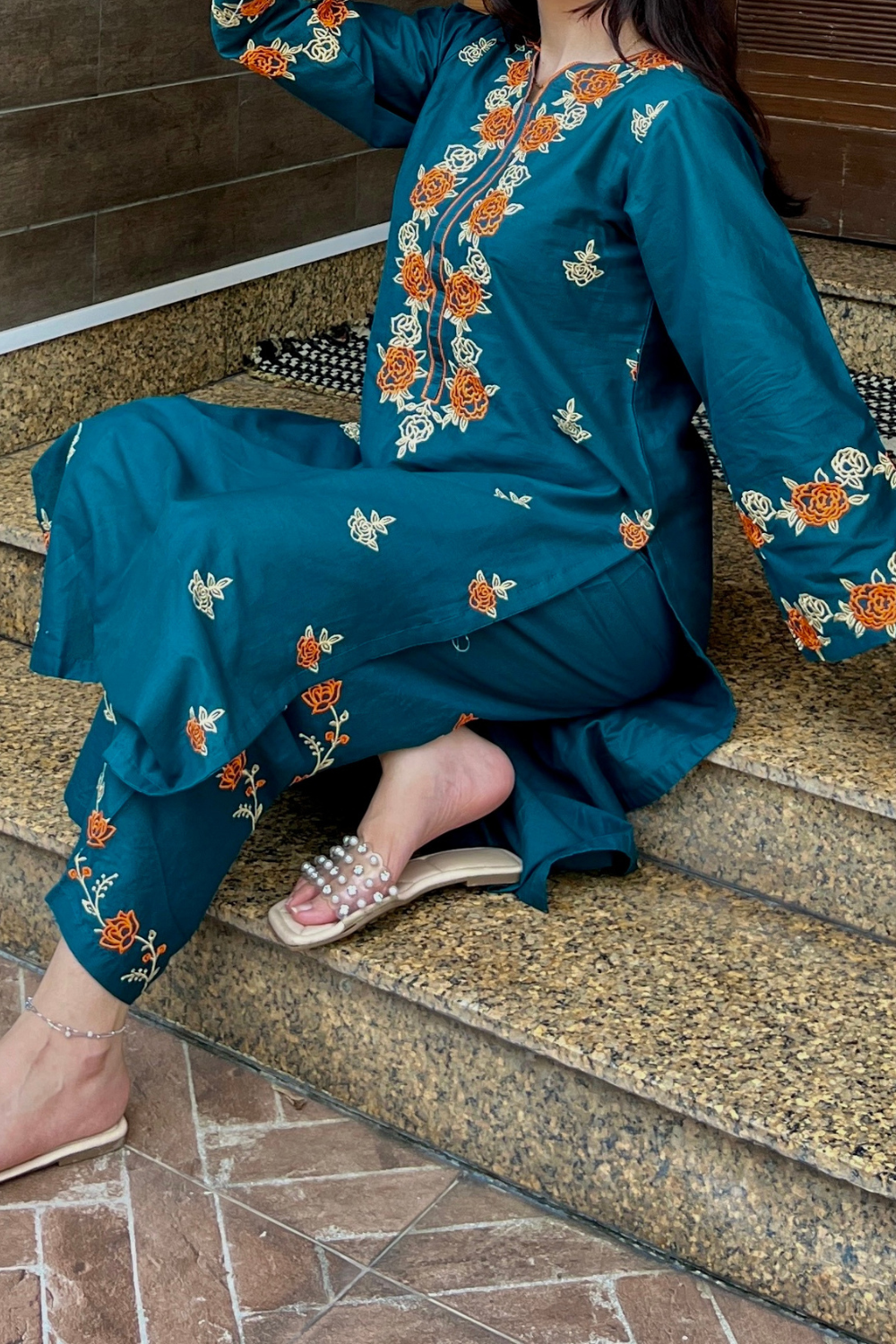 Shanzil Embroidered 2-Piece