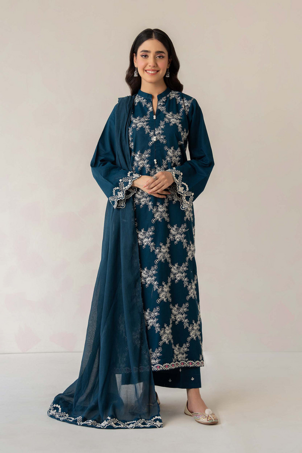 Meerab | Embroidered  3-Piece