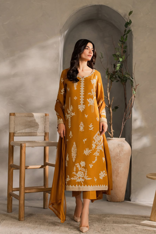 Noreen | Embroidered 3-Piece